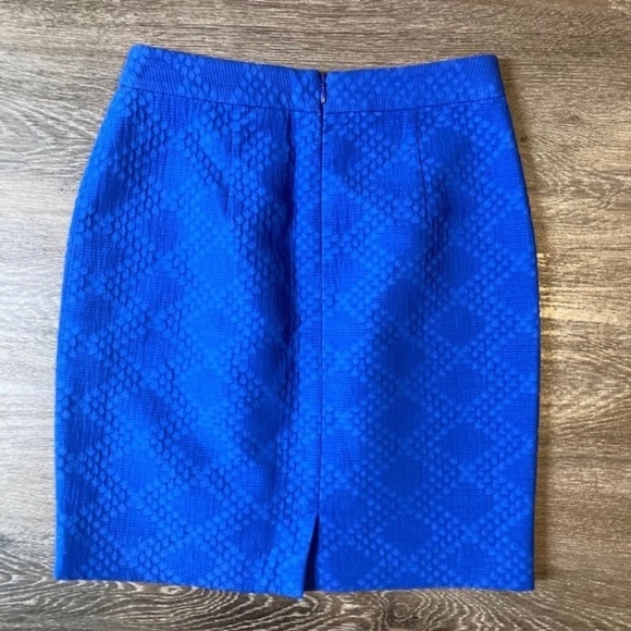 Banana Republic Vibrant Blue Pencil Skirt Women’s Petite 00 - Picture 2 of 3